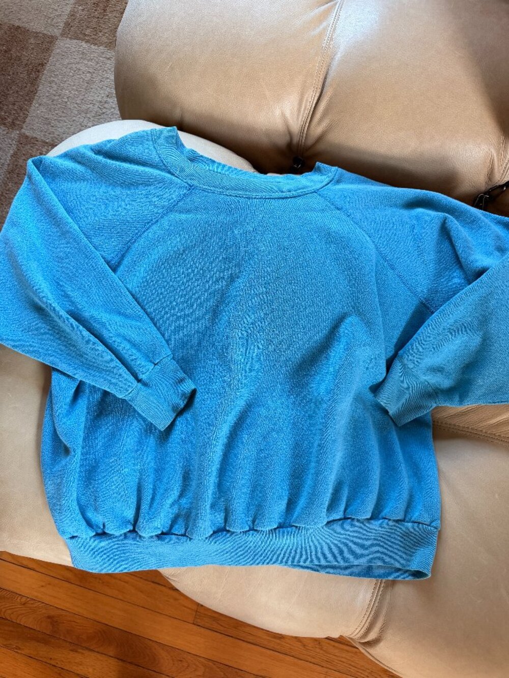 Vintage Blue Crewneck Sweater